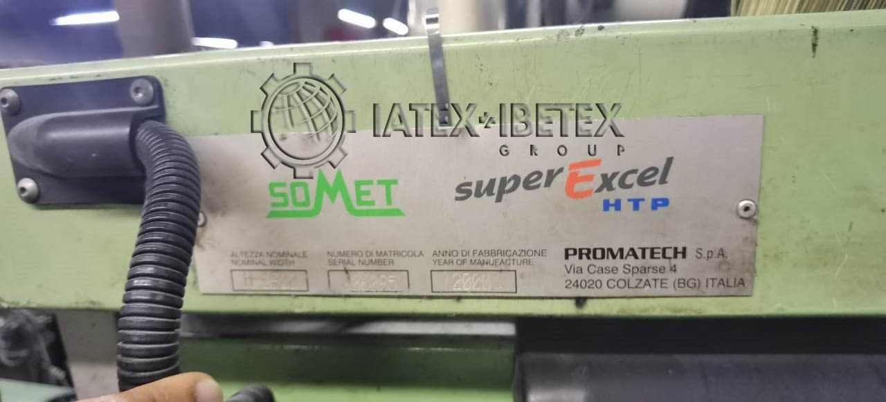 12 x Teares Somet Thema Super Excel 1,90 Maquineta Jacquard - Imagem 9